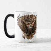 Liberty wings zweven mok ontwerp (Links)