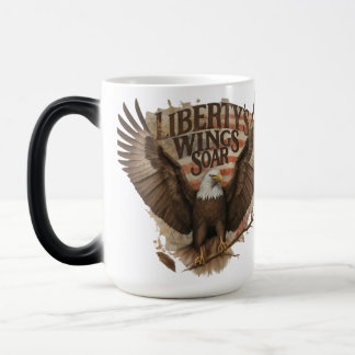 Liberty wings zweven mok ontwerp