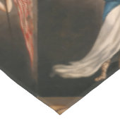 Liberty Woman Eagle American Flag USA Oil Painting Tafelkleed (Gekanteld)