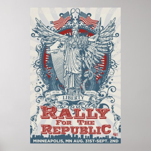 LibertyManiacs Rally Huge Poster (Voorkant)