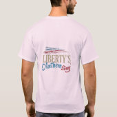 Liberty's Anthem Zingt T-shirt (Achterkant)