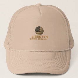 Liberty's Dawn Breaks Trucker Pet