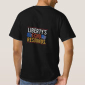 Liberty's Echo klinkt door T-shirt (Achterkant)