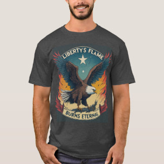 Liberty's Flame brandt eeuwig T-shirt