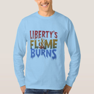 Liberty's Flame Burns T-shirt