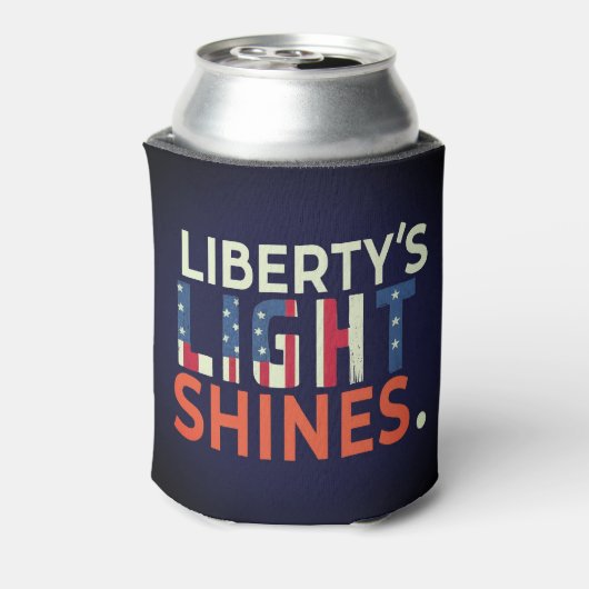 Liberty's Flame Lights Night Blikjeskoeler (Blikje Achterkant)