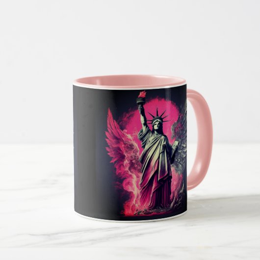 Liberty's Flame Lights Night Mok (Voorkant rechts)