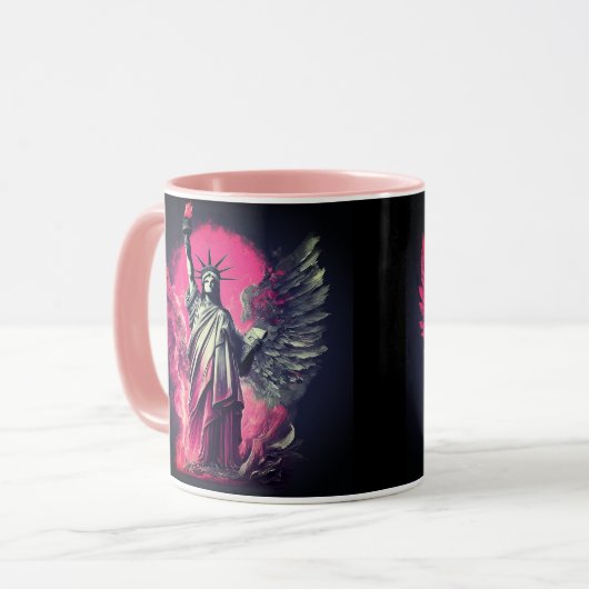 Liberty's Flame Lights Night Mok (Voorkant links)