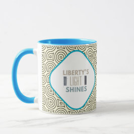 Liberty's Flame Lights Night Mok
