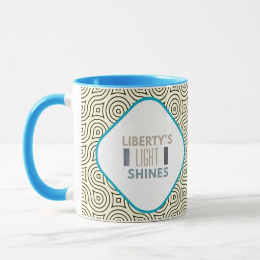 Liberty's Flame Lights Night Mok (Links)