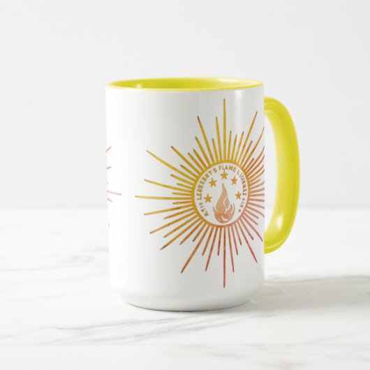 Liberty's Flame Lights Night Mok (Voorkant rechts)