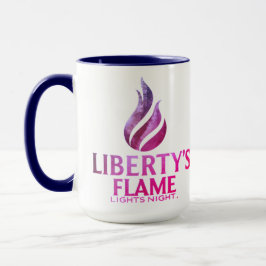 Liberty's Flame Lights Night Mok