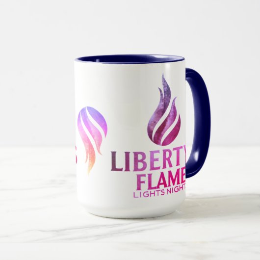 Liberty's Flame Lights Night Mok (Voorkant rechts)