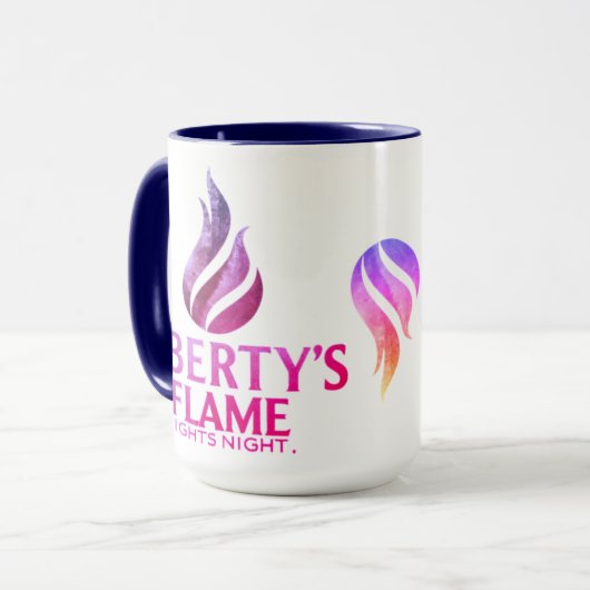 Liberty's Flame Lights Night Mok (Voorkant links)