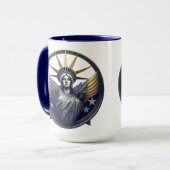 Liberty's Flame Lights Night Mok (Voorkant links)