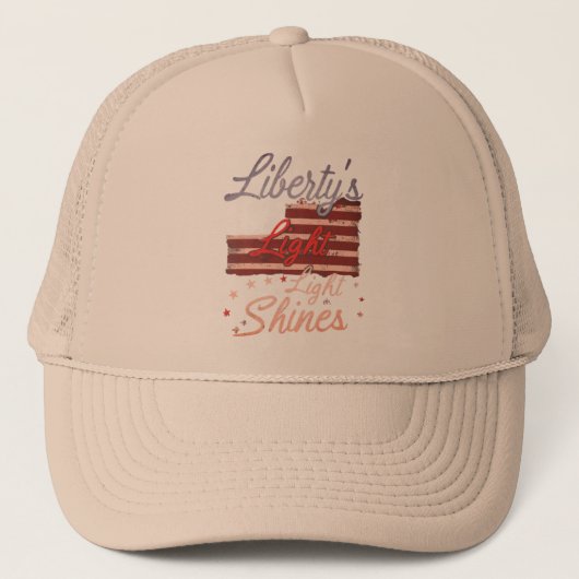 Liberty's Flame Lights Night Trucker Pet (Voorkant)