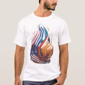 Liberty's Flame zet aan tot hoop T-shirt (Voorkant)