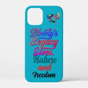 Liberty's Legacy Lives - Elegant vogelontwerp - Case-Mate iPhone Case