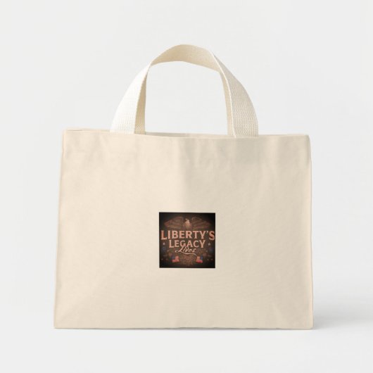 Liberty's Legacy Lives Mini Tote Bag (Voorkant)