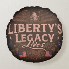 Liberty's Legacy Lives Rond Kussen