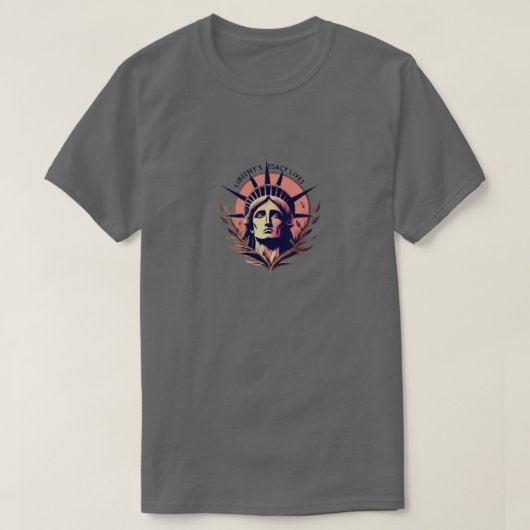 Liberty's Legacy Lives T-shirt (Design voorkant)