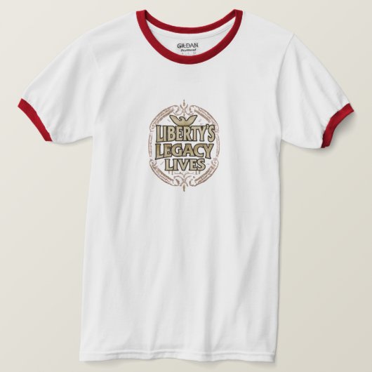 Liberty's Legacy Lives T-shirt (Design voorkant)