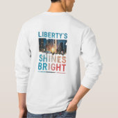 Liberty's Licht Schijnt Helder T-shirt (Achterkant)