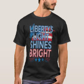 Liberty's Licht Schijnt Helder T-shirt (Voorkant)
