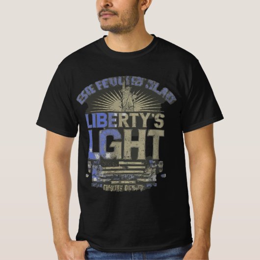 Liberty's Light Guides T-shirt (Voorkant)