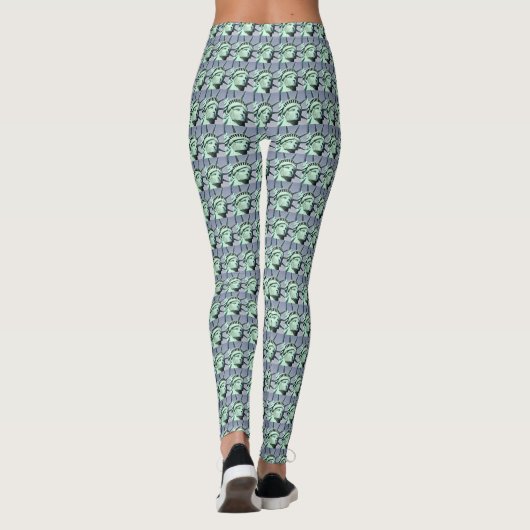 Liberty's portret leggings (Achterkant)