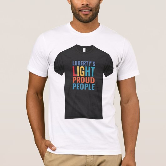 Liberty's Promise Proud People T-shirt (Voorkant)