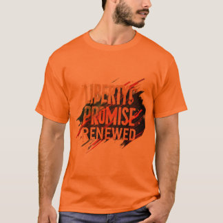 Liberty's Promise Renewed - Een eerbetoon aan de v T-shirt