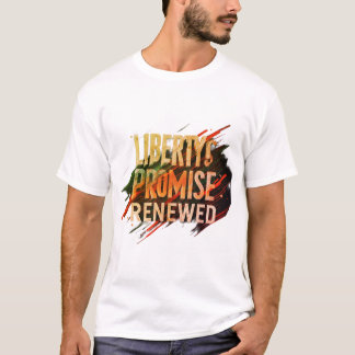 Liberty's Promise Renewed - Een eerbetoon aan de v T-shirt