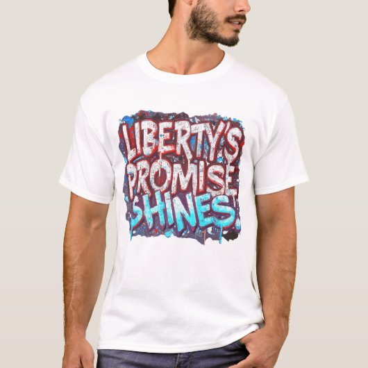 Liberty's Promise Shines T, shirt (Voorkant)