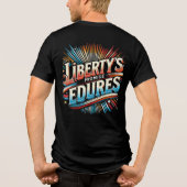 Liberty's Promise verdraagt zich Tri-Blend Shirt (Achterkant)
