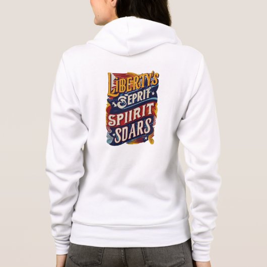 Liberty's Soaring Essence Hoodie (Achterkant)