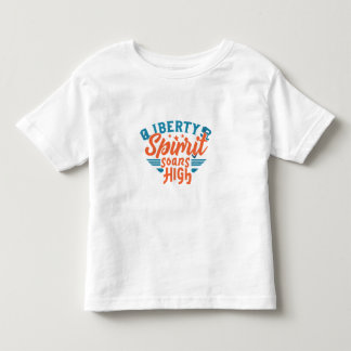 Liberty's Spirit zweeft hoog Kinder Shirts