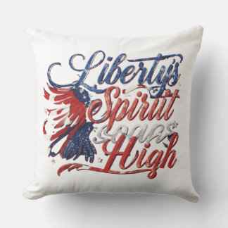 Liberty's Spirit zweeft hoog Kussen