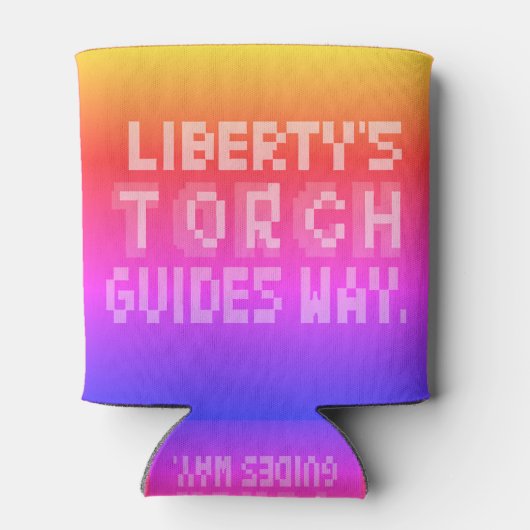 Liberty's Torch Gidsen Way Blikjeskoeler (Achterkant)