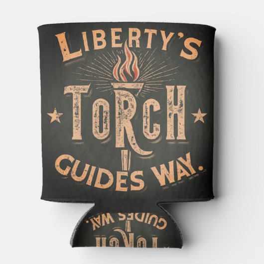 Liberty's Torch Gidsen Way Blikjeskoeler (Achterkant)