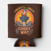 Liberty's Torch Gidsen Way Blikjeskoeler (Voorkant)