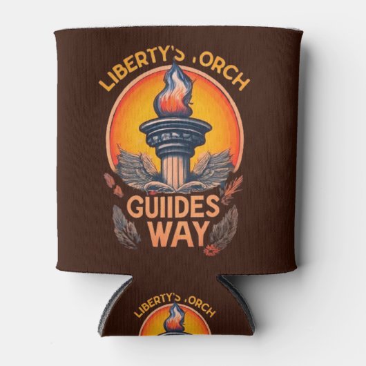 Liberty's Torch Gidsen Way Blikjeskoeler (Voorkant)