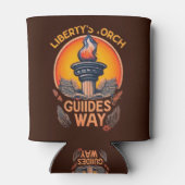 Liberty's Torch Gidsen Way Blikjeskoeler (Achterkant)