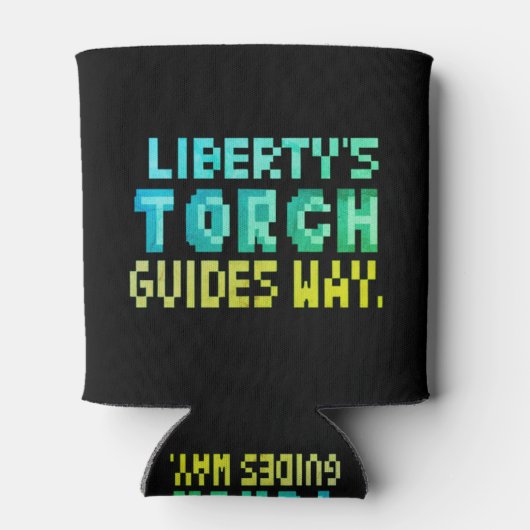 Liberty's Torch Gidsen Way Blikjeskoeler (Achterkant)
