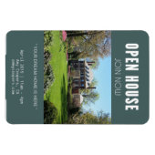 Liberty's Torch schijnt op (3" x 4" magneet) Magneet (Horizontaal)