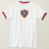 Liberty's zonnestralen hoog t-shirt (Design achterkant)