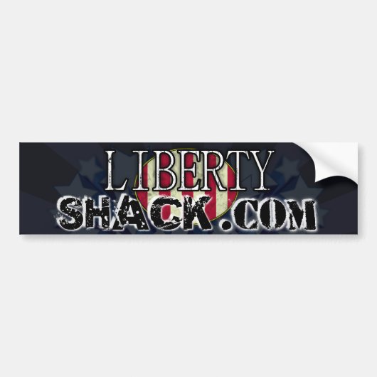 LibertyShack Bumper Bumpersticker (Voorkant)