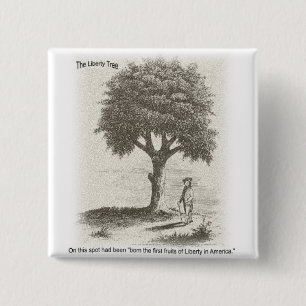 libetytreegoodbuis vierkante button 5,1 cm