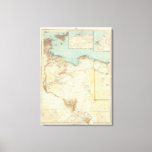 Libië 11314 canvas afdruk (Voorkant)