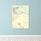 Libië 11314 canvas afdruk (Insitu (Houten vloer))